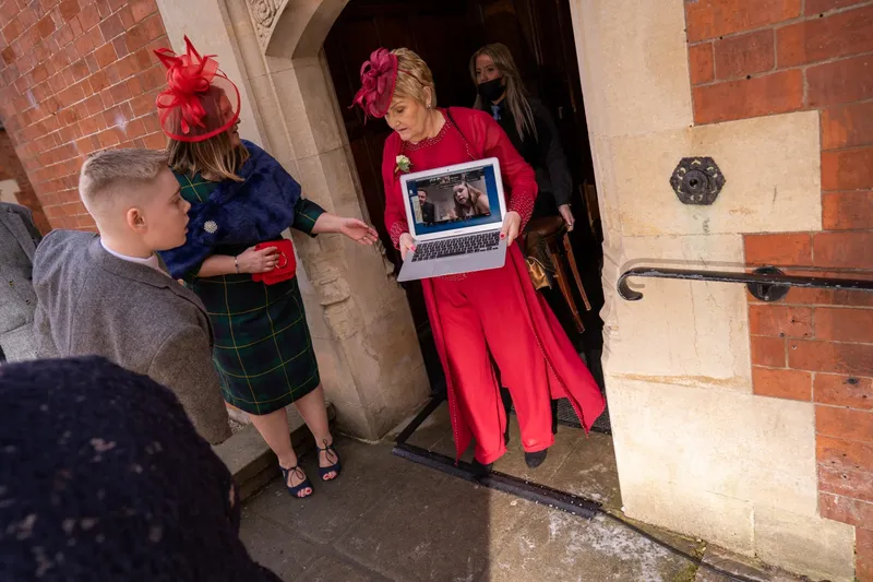 candid midlands wedding