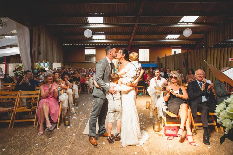 first kiss wedding sunlight weston